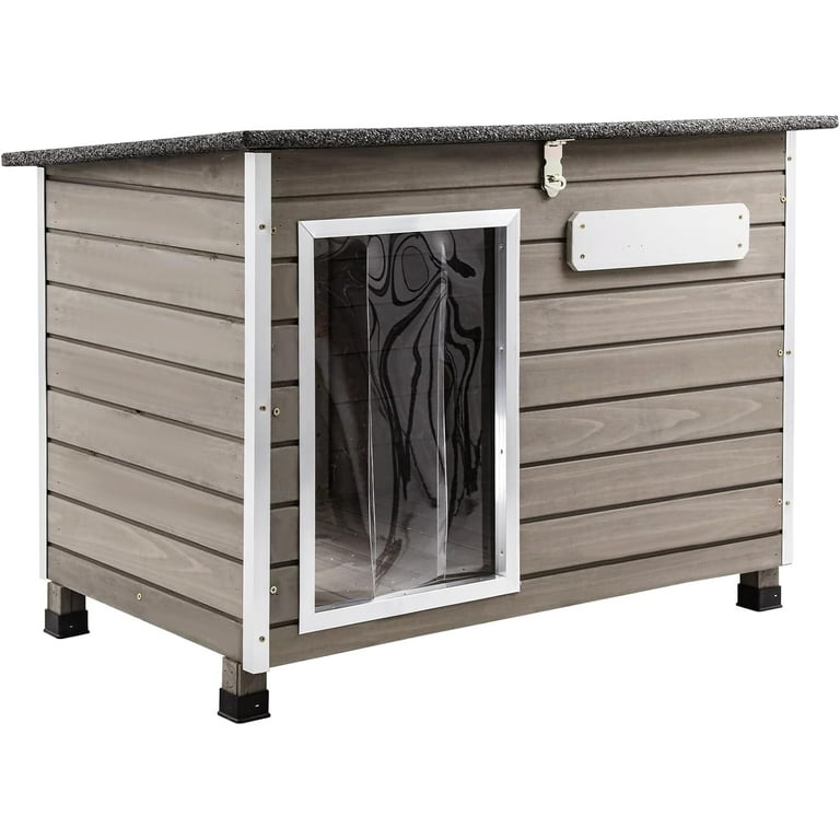 Gowoodhut Dog House Outdoor Indoor Wooden Dog Kennel for Small Dogs Walmart