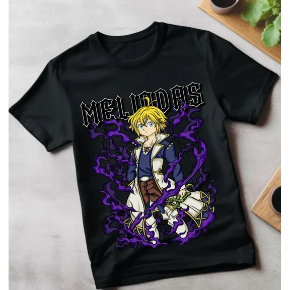 Gowther Seven Deadly Sins T-shirt Seven Deadl Shirt Meliodas Ban Kawaii Shirt