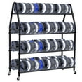 thumbnail image 1 of Goxfaca 3D Filament Storage Rack Spool Holder Stand with Wheels Heavy Duty Metal Shelf 3D Printing Accessories for Filament Storage boosted, 1 of 9
