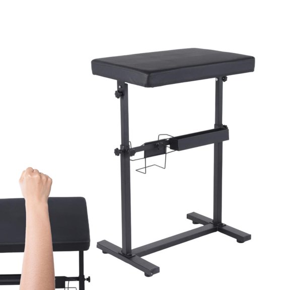 Goxfaca Tattooing Arm Rest Height Adjustable Hand Rest Stand Soft Arm Support Ergonomic Professional Arm Rest Tattooing Workstation with Storage Tray for Salon Use handsome