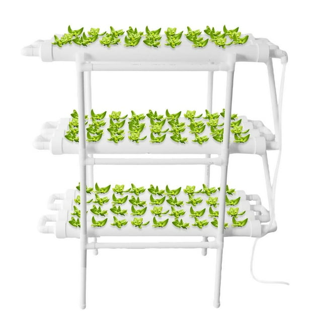 Goxfaca Vertical Hydroponic System Indoor Planting Kit With Water Pump