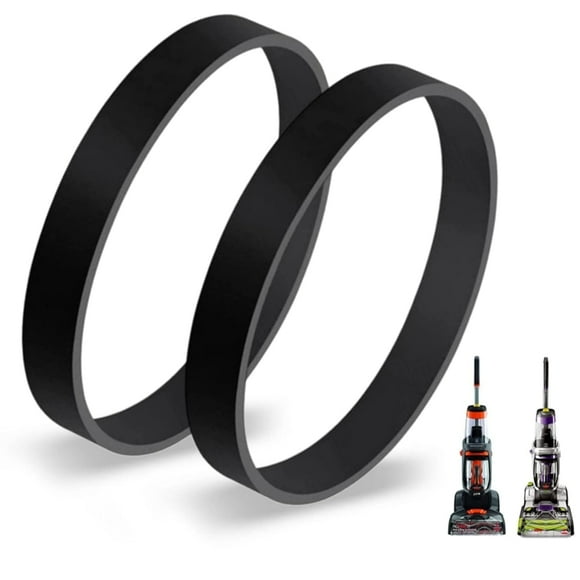 Replacement Belts for Bissell 2910 2910W 1986 2987 29878 29879 2806 28062 28068 P2283 22839 22837 PowerForce/TurboClean PowerBrush Pet Carpet Cleaner, Replace Parts 1606428 160-6428 (Pack of 2)