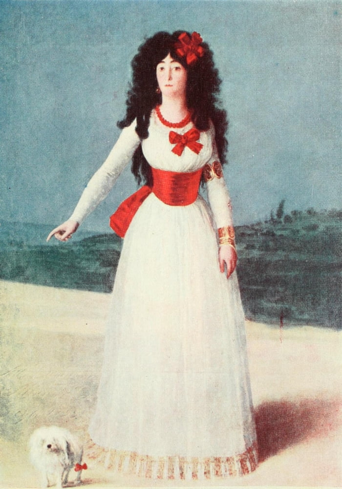 Goya 1914 The Duchess of Alba Canvas Art - Francisco Goya (18 x 24)