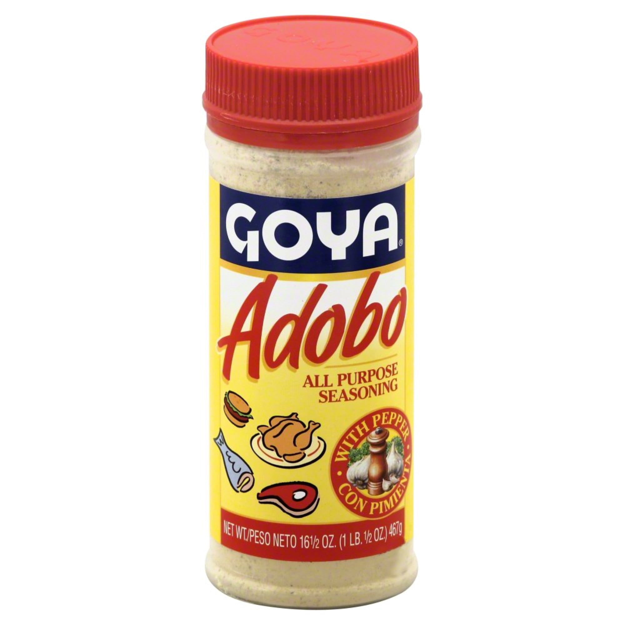 Goya Adobo All-Purpose Seasoning with Pepper, 16.5 oz