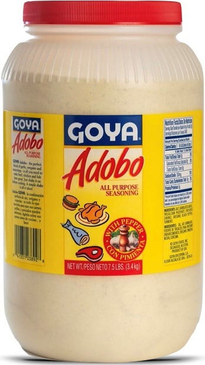 Goya Adobo All-Purpose Seasoning with Pepper, 7.5 Lb