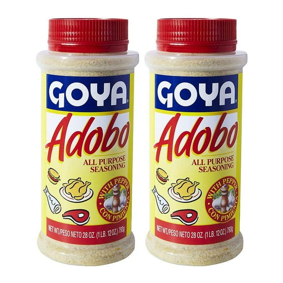 Goya Adobo with Pepper All Purpose Seasoning, 28.0 OZ (Pack of 2)