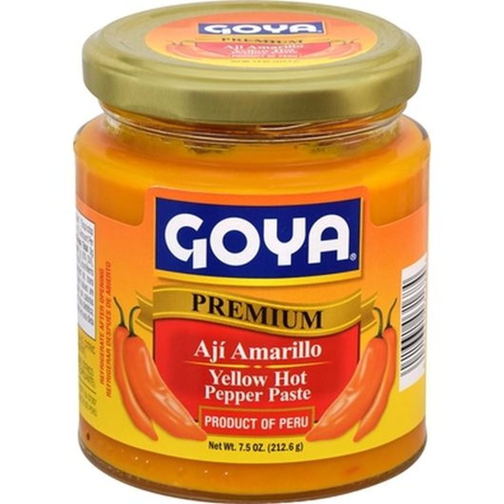 Goya Aji Amarillo Yellow Hot Pepper Paste, 7.5 Ounce 12 per Case