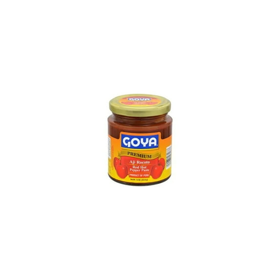 Goya Aji Rocoto Red Hot Pepper Paste, 8 Ounce -- 12 per Case.