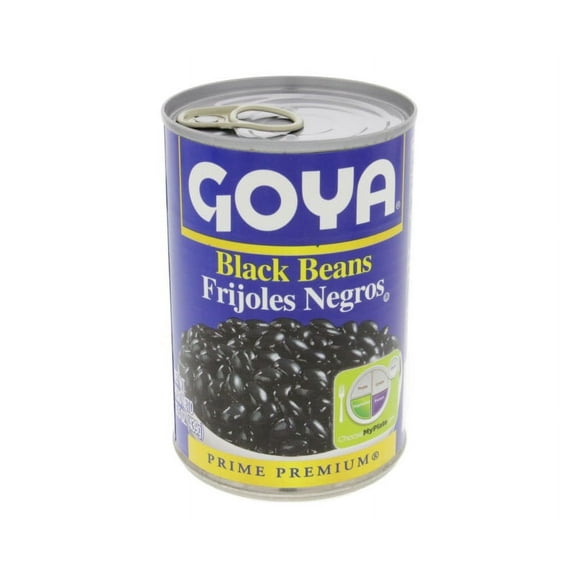 Goya Black Beans 15.5oz - Frijoles Negros (Pack of 12)