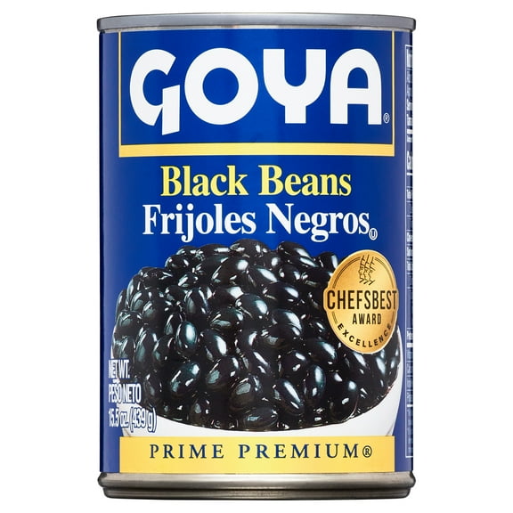Goya Black Beans 15.5 oz (Pack of 2)