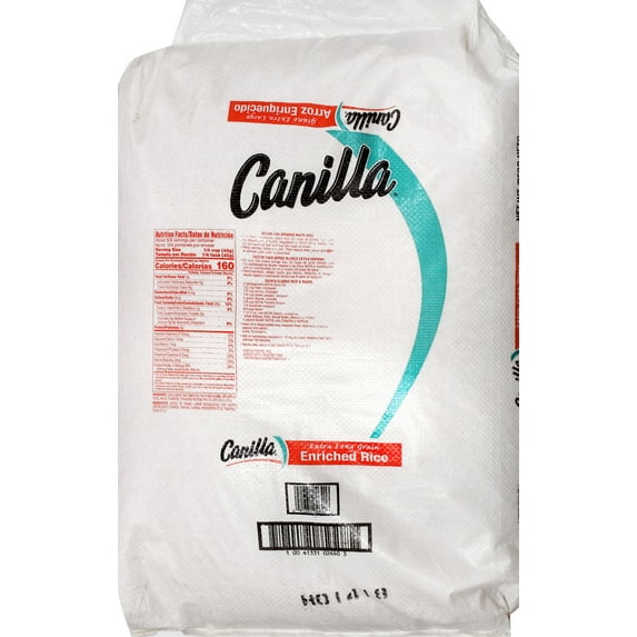 Goya Canilla Long Grain Rice, 50 lb Bag