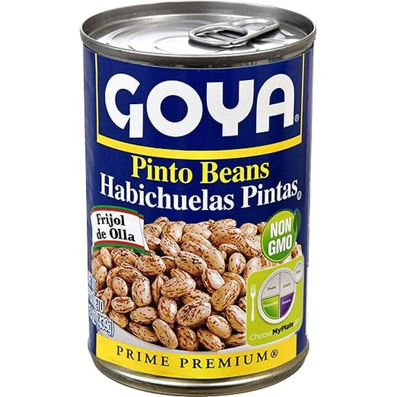 Goya Canned Pinto Beans, 15.5 Oz ( Pack of 2 )