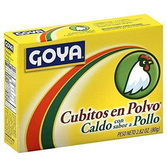 Goya - Powdered Chicken Flavored Bouillon - 2.82 Oz - 3 Pack
