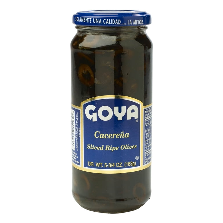 Goya Chopped Black Olives, 5.75 oz - Walmart.com