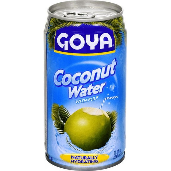 Goya Coconut Water With Pieces, 11.8 oz - Case of 24