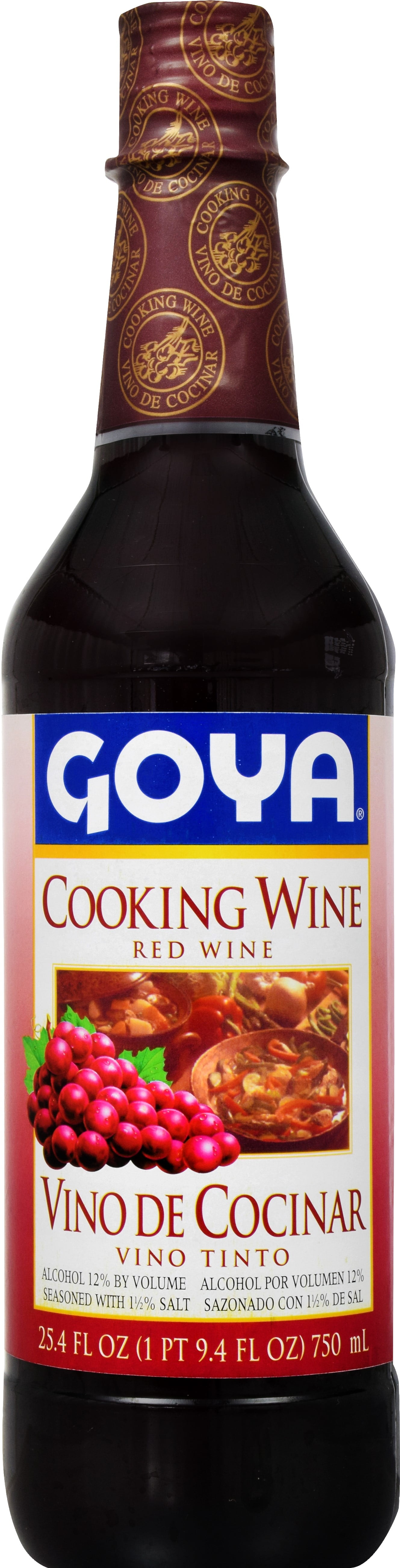 Goya Cooking Wine Red Wine, 25.4 FL OZ