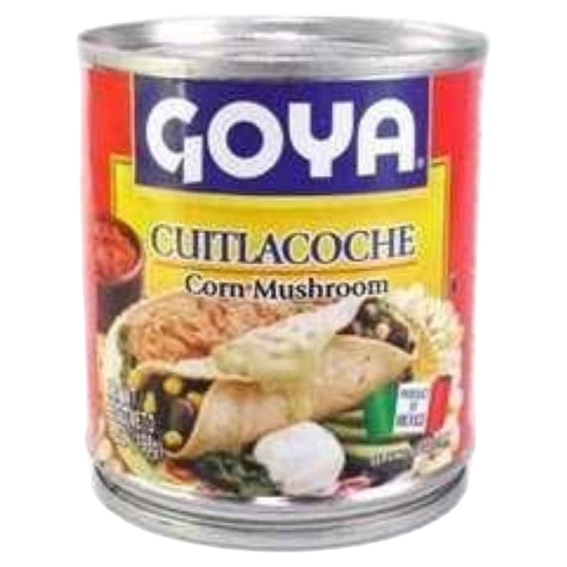 Goya Corn Mushroom Canned Vegetables, 7 Oz, Pack of 4