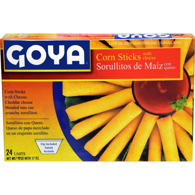 Find Your Perfect Goya Corn Sticks With Cheese 24 Ct, 17 oz