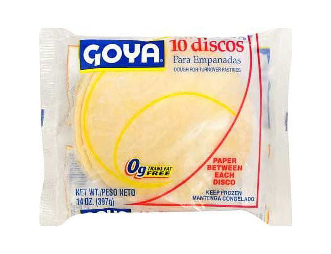 Goya Empanada/Pastry Dough, 14 oz - Case of 24