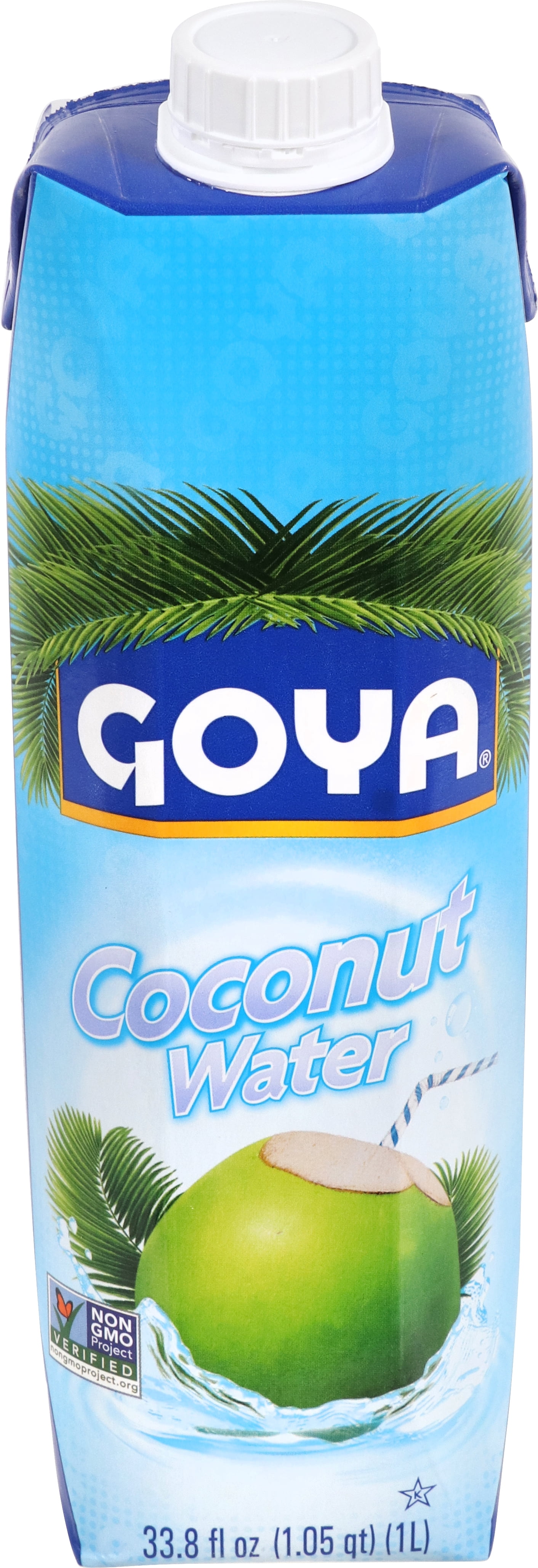 Goya Foods 100% Pure Coconut Water, 33.8 oz