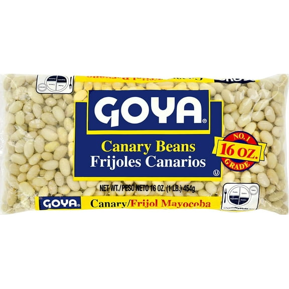 Goya Foods Canary Beans, Dry, 16 Ounce