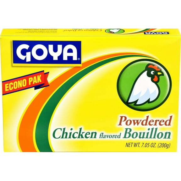 Goya Foods Chicken Flavored Bouillon Powder Econo Pak, 7.05 Ounces