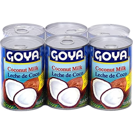 Goya Foods Coconut Milk, 13.5 Ounce (Pack of 6)