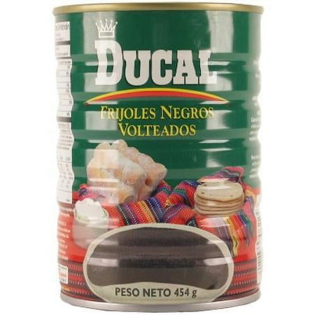 Goya Foods Ducal Black Refried Beans, 15 oz