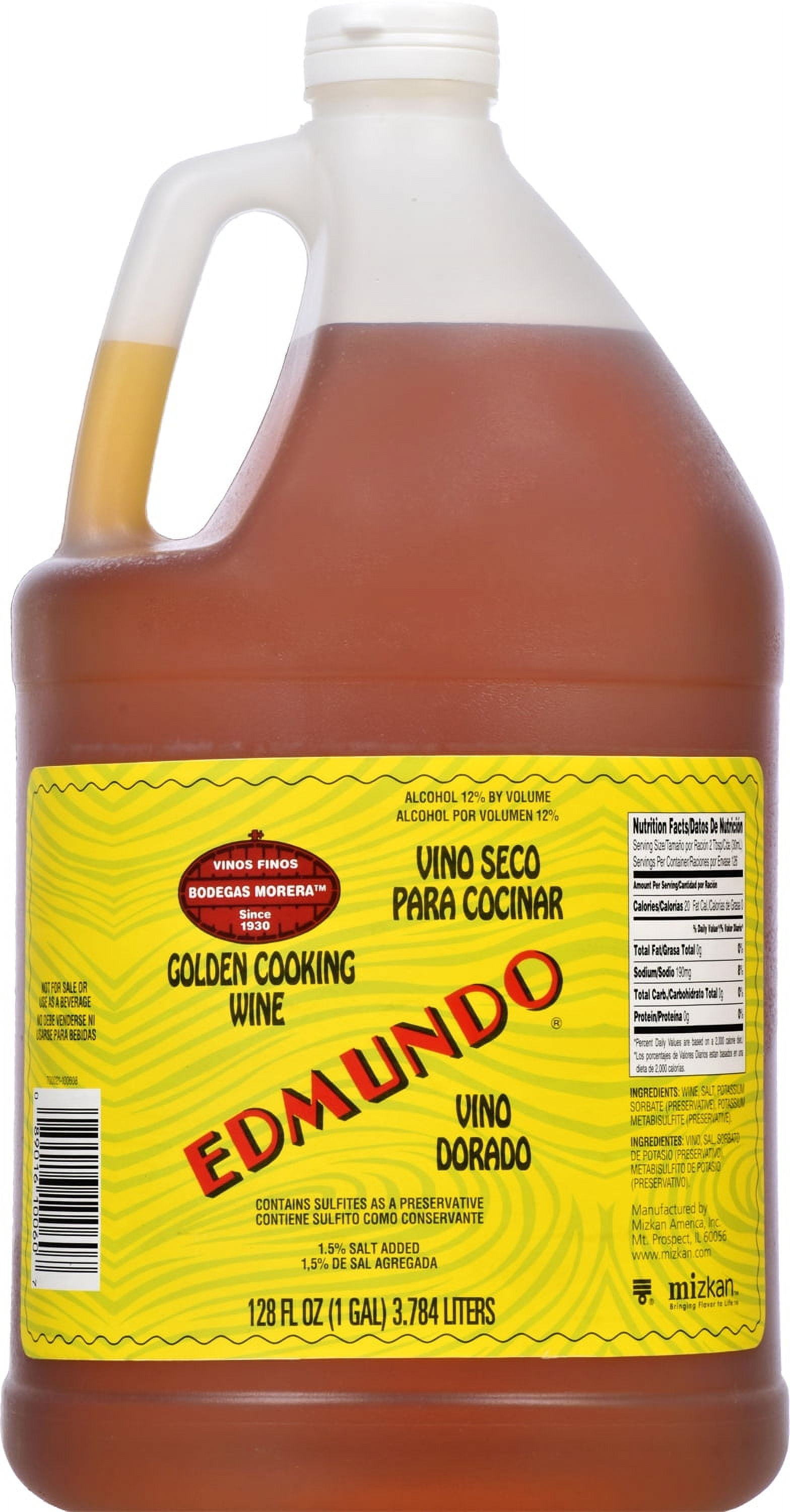 Goya Foods Edmundo Cooking Wine 128 Oz