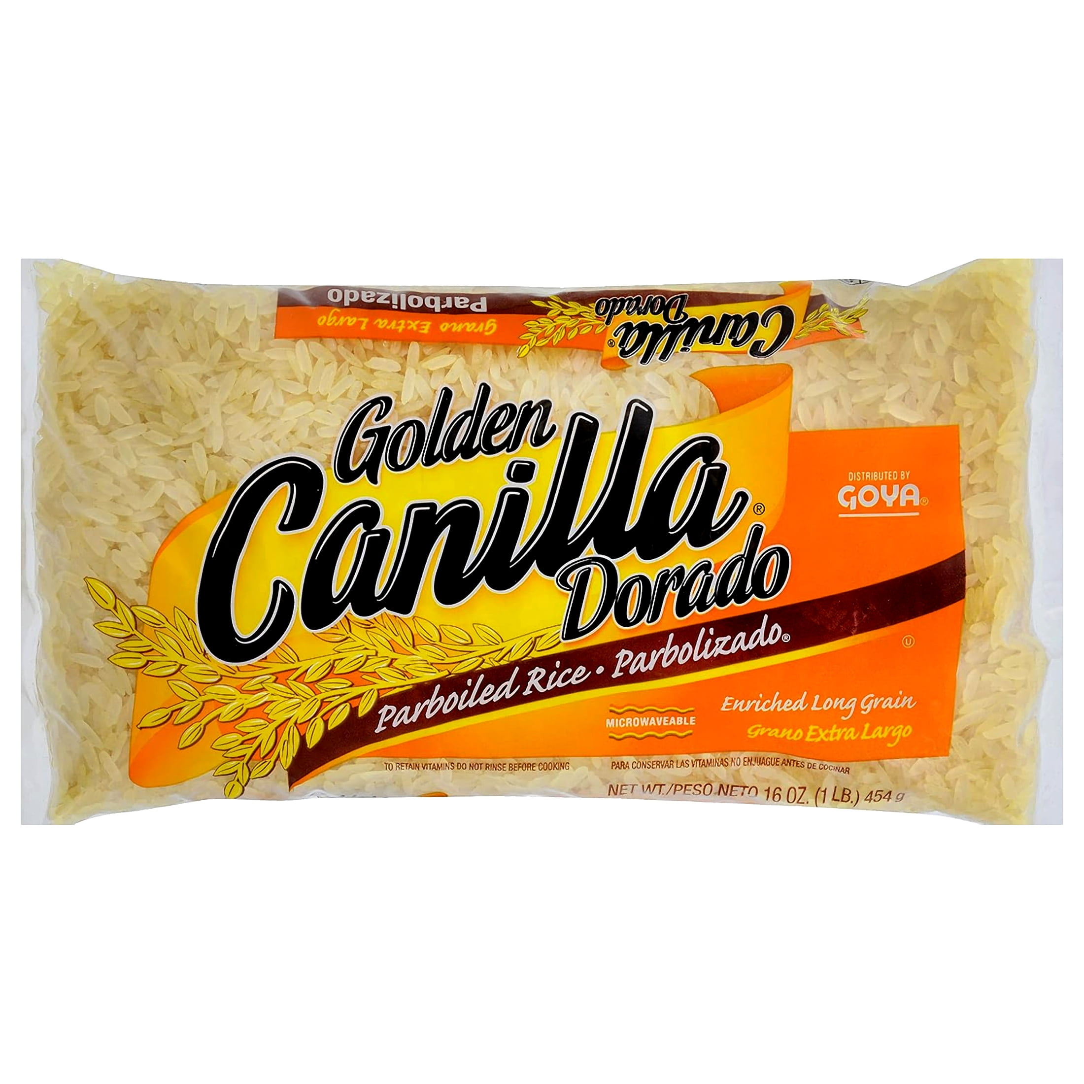 Goya Golden Canilla Parboiled Rice, 1 Lb