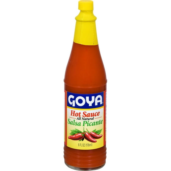 Goya Foods Hot Sauce All Natural Salsa Picante, 6 Ounce (Pack of 24)