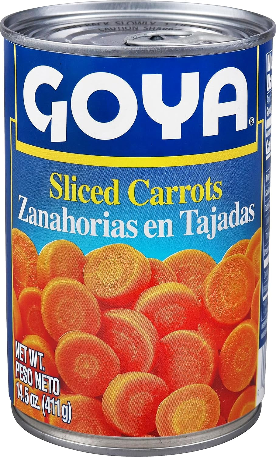Goya Foods Sliced Carrots, 14.5-Ounce