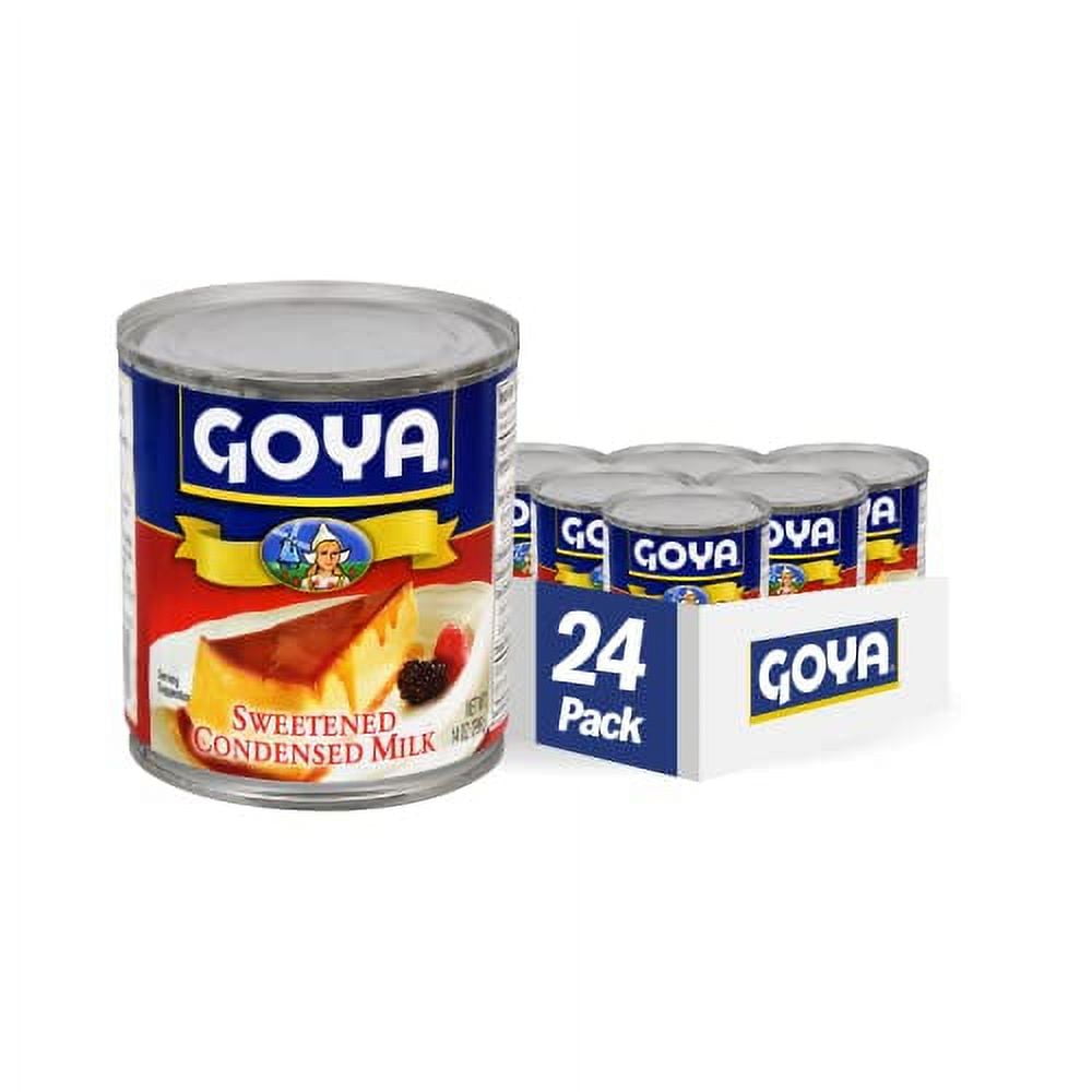 Goya Foods Sweetened Condensed Milk 14 Ounce Pack Of 24 