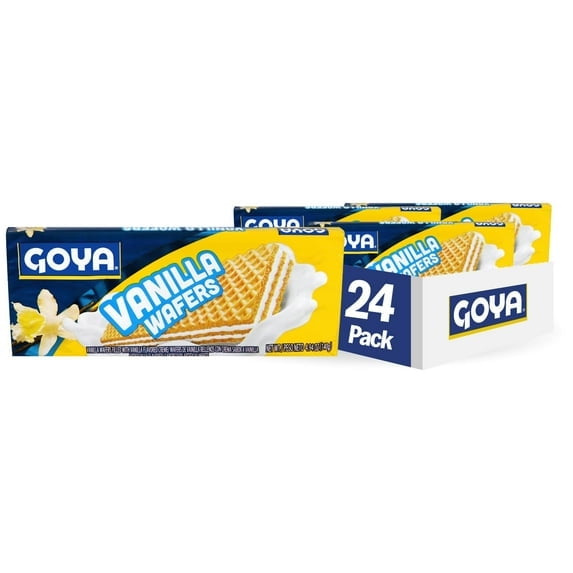 Goya Foods Vanilla Wafers, 4.94 Ounce (Pack of 24)