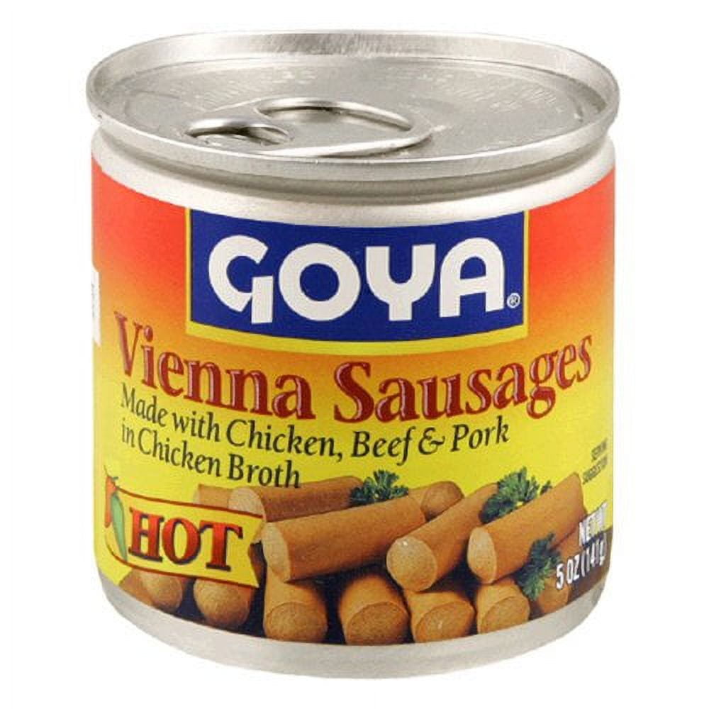 Goya Foods Vienna Sausage Hot Sauce 5oz