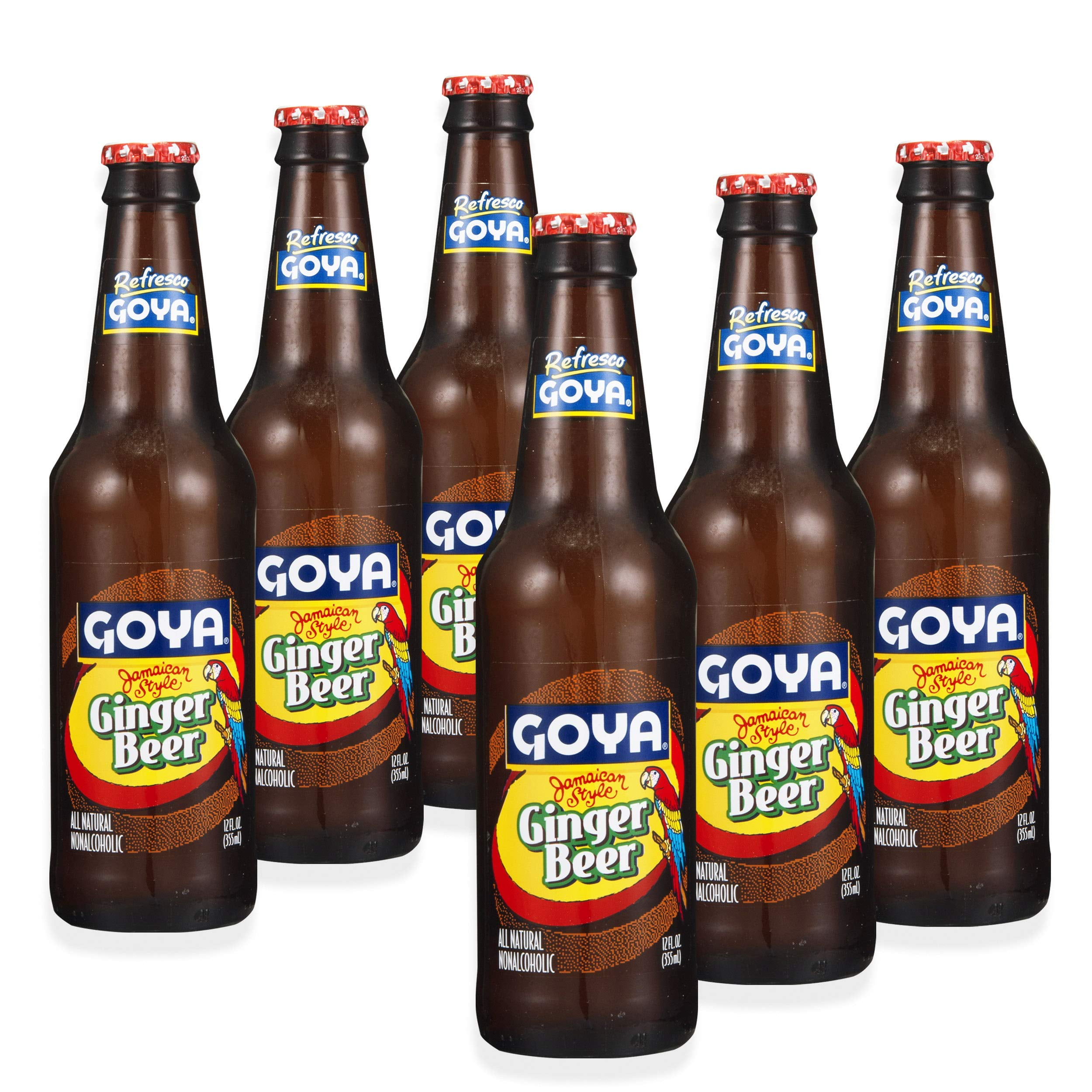 Goya Ginger Beer Soda 12.0 Fo(Pack Of 6)