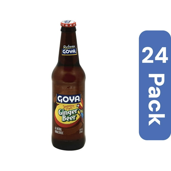 Goya Ginger Beer Soda 12 oz (Pack Of 24)