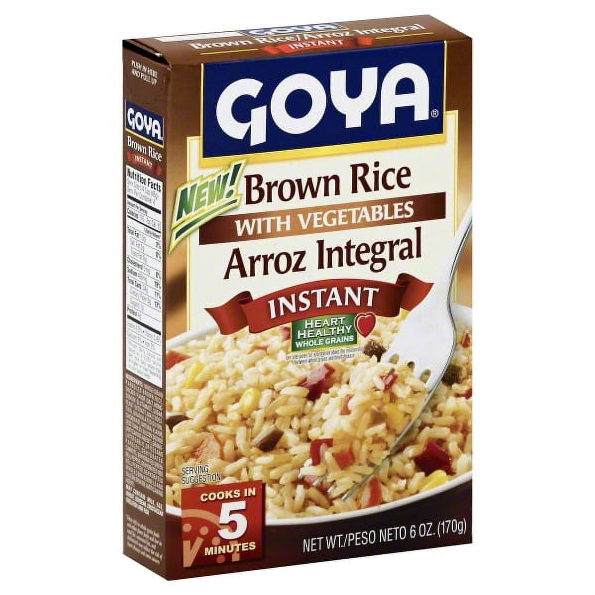 Goya Brown Rice, 6 oz