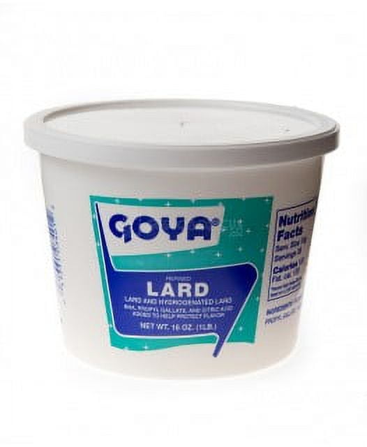 Goya Goya Lard, 16 oz