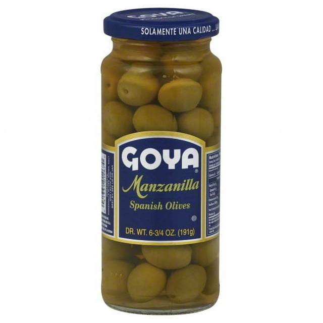 Goya Goya Manzanilla Spanish Olives, 6.75 oz
