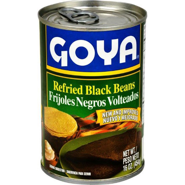 Goya Goya Refried Black Beans, 16 oz