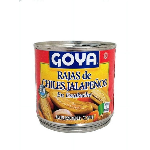 Goya Sliced Jalapeno Peppers, 11 oz