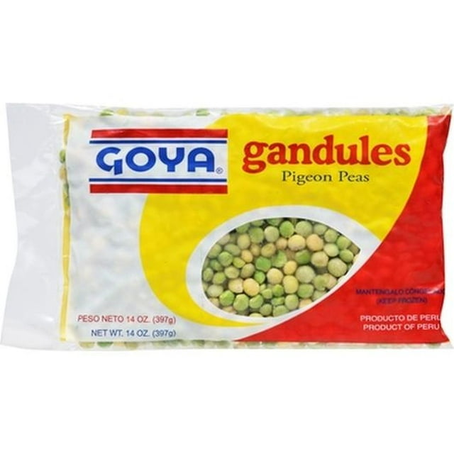 Goya Green Pigeon Peas, 14 Ounce 24 per case