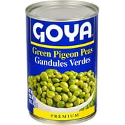 Goya Green Pigeon Peas-15 Ounce, 6 Count