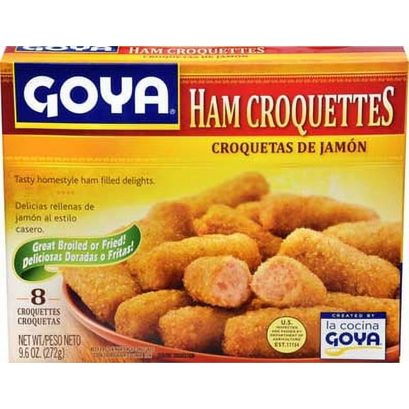 Goya Ham Croquettes, 9.6 Ounce - 12 per case.