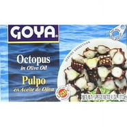 Goya Jumbo Squid Pieces in Olive Oil, 4 Oz Can, 25 Count - Walmart.com
