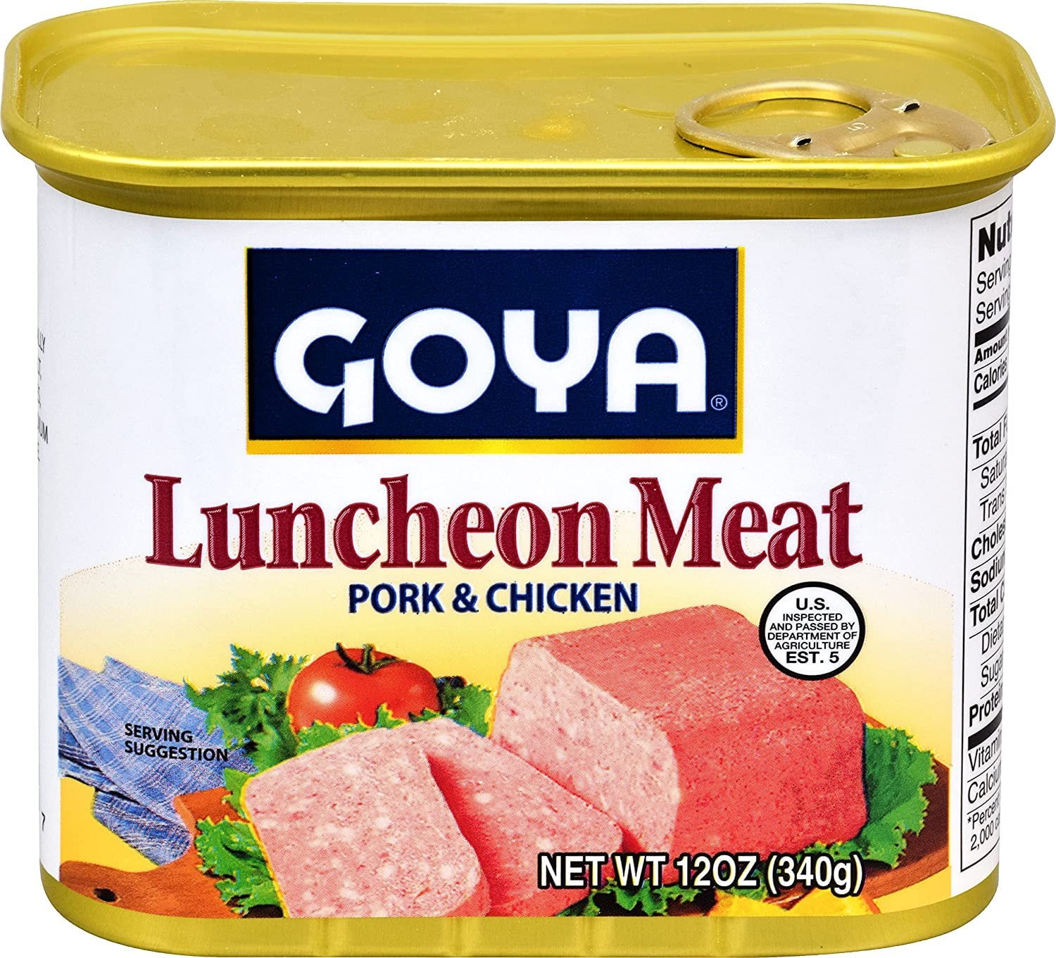 Goya Luncheon Meat, 12 oz Can