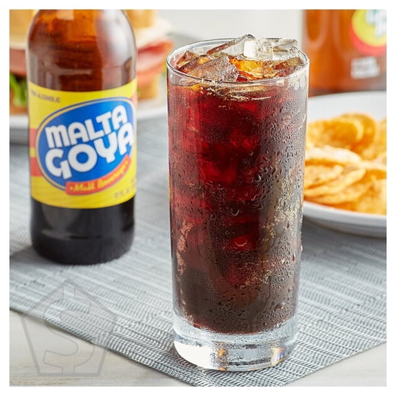 Goya Malta Malt Beverage 12 fl. oz. - 24/Case