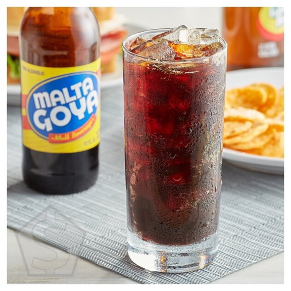 Goya Malta Malt Beverage 12 fl. oz. - 24/Case
