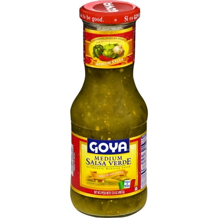 Goya Medium Salsa Verde, 17.6 oz